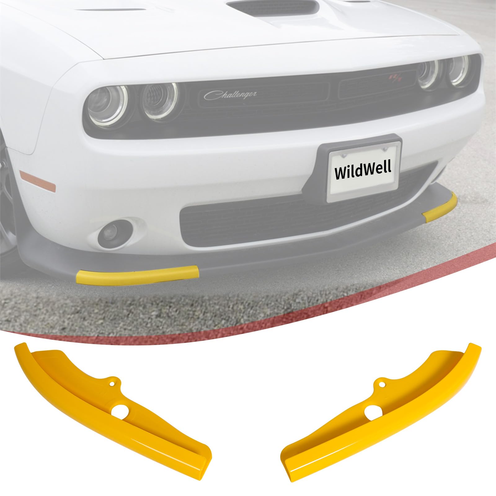 Amazon.com: WildWell Front Bumper Lip Splitter for 2015-2024