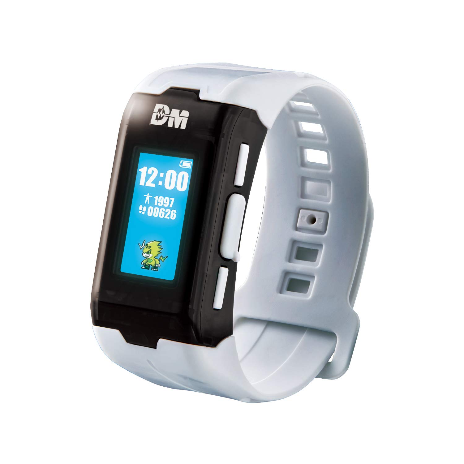 Digimon Vital Bracelet | Interactive Fitness Tracker Watch with Step Counter, Heart Rate Monitor, Di