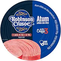 Atum Sólido em Óleo Robinson Crusoe 120g