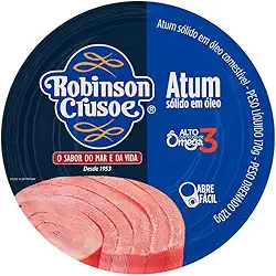 Atum Sólido em Óleo Robinson Crusoe 120g