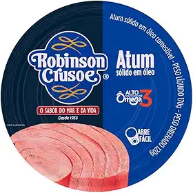 Atum Sólido em Óleo Robinson Crusoe 120g