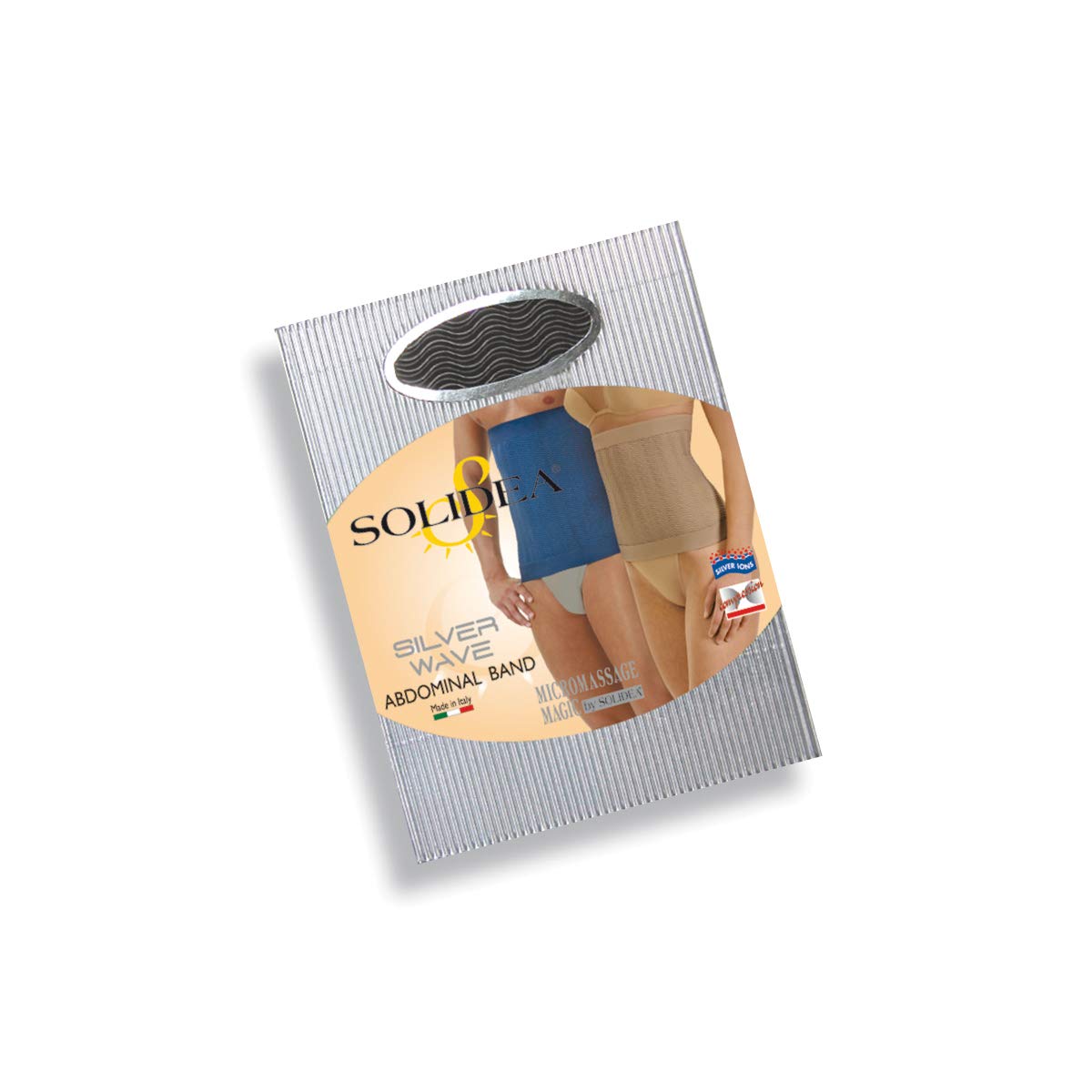 SOLIDEA Women's Active Massage0153; Abdominal Band XXL/CH Cream