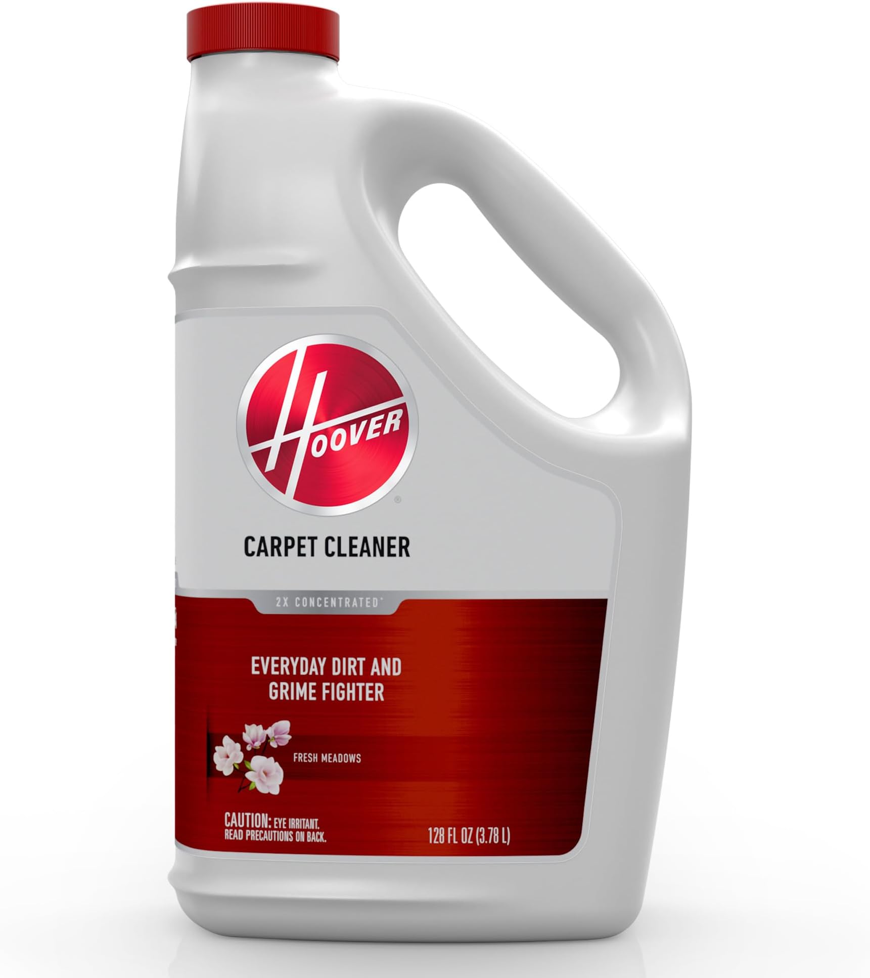 Hoover PetPlus Pet Stain & Odor Remover Solution Formula, 32 oz, AH30325NF , Red