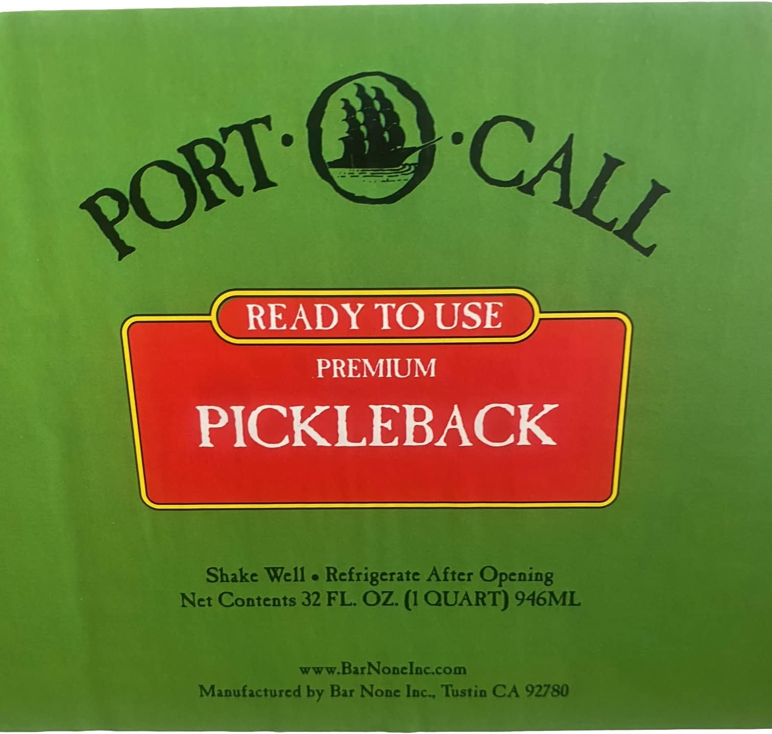 PortOCall PickleBack Dill Pickle Juice Grocery
