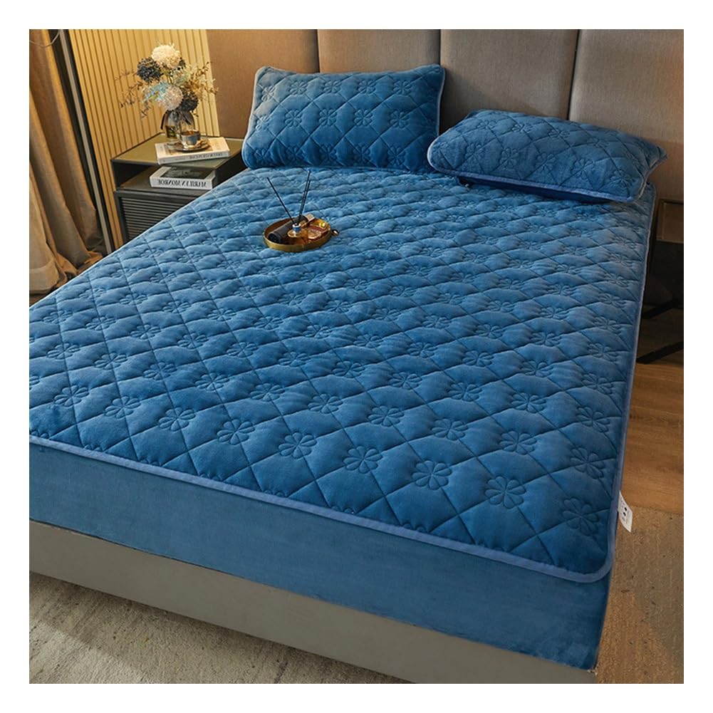 Surmatelas Lit Simple Respirant en Velours de Lait pour Nuits Fraîches 120