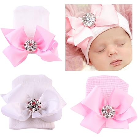 Z Chen Lot De 3 Bonnet De Naissance Nouveau Ne En Coton Pour 0 6 Mois Bebe Fille Couleur C Bebe Fille 0 24m Bebe Helpacreche Co Za