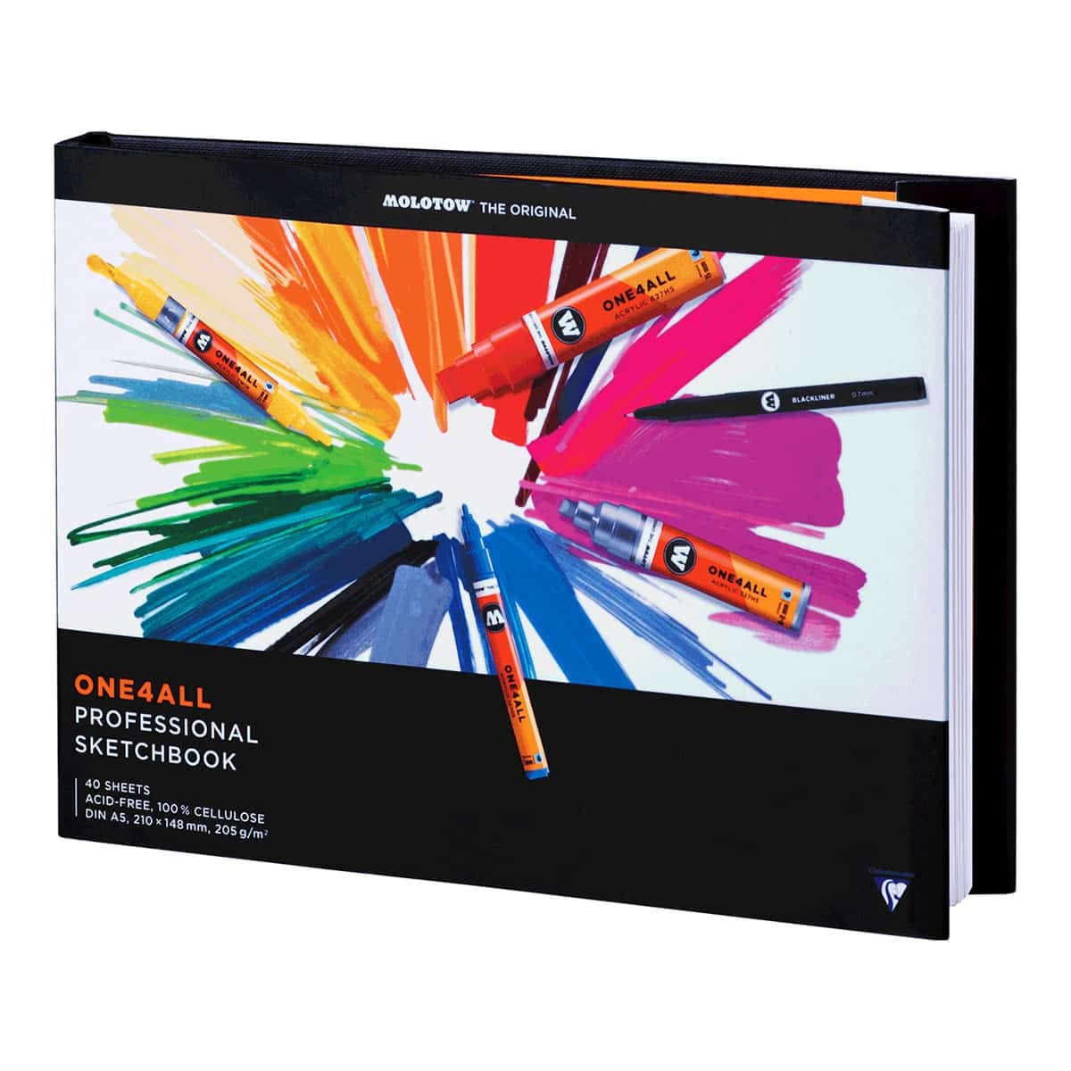 Molotow ONE4ALL Professional Sketchbook A5 Landscape Format