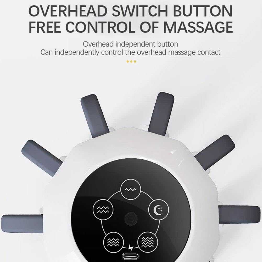 vibrating head massager amazon Amazon.com: RJSQAQE Head Massager, Electric Scalp Massager,Octopus Head  Massagers Scalp,Electric Scalps Massagers with 10 Vibrating Points, 5 Modes  and Smart Timing, Relieves Scalps Pressure : Health & Household main image 0
