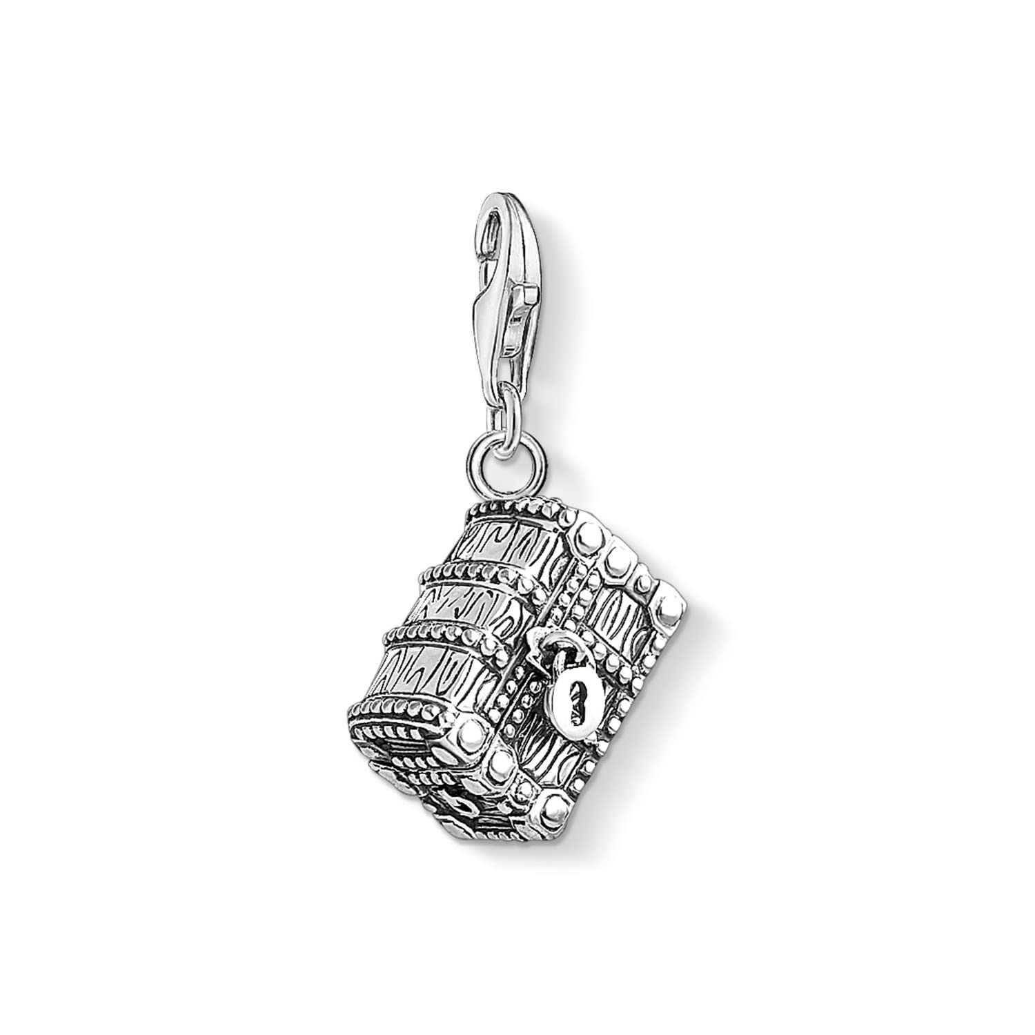THOMAS SABO Charm-Anhänger Schatztruhe 925 Sterlingsilber 1523-347-21