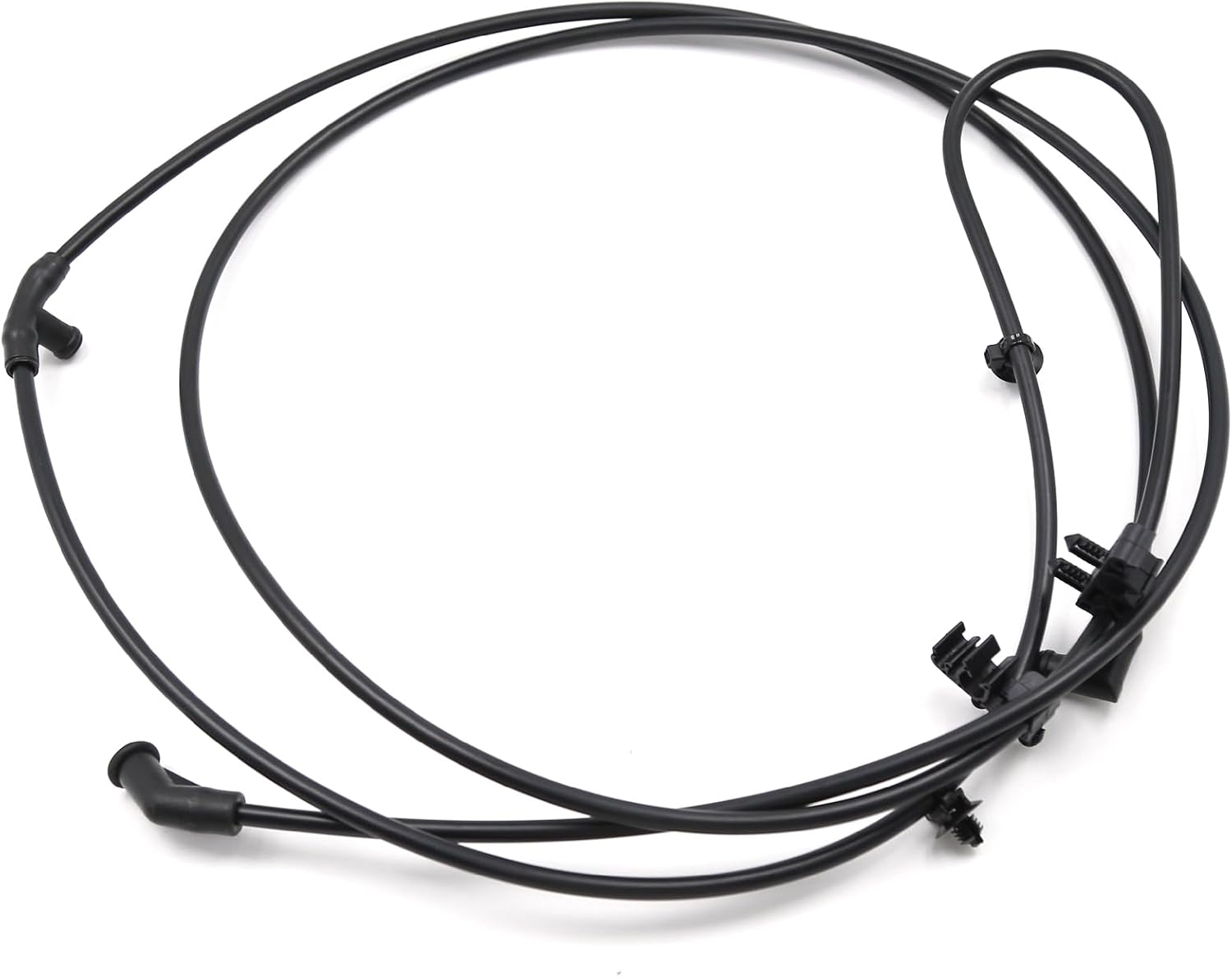 55079200AD Front Windshield Washer Hose, Replacement for Jeep Grand Cherokee 2011-2015, Replacement for Dodge Durango 2011-2015, Replaces 55079200AB 55079200AC