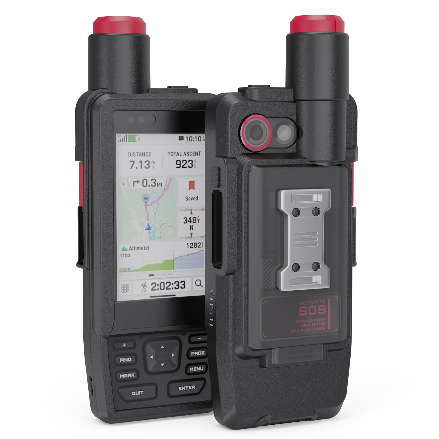 TUSITA Silikonowe Etui Kompatybilny z Garmin GPSMAP H1, H1i Plus GPS Handheld - GPS Systemów Akcesoria