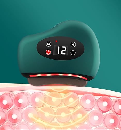 Miniatura 7 de Instrumento de raspado eléctrico inteligente cepillo meridiano masajeador de belleza facial de temperatura constante herramienta Guasha portátil