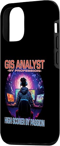 Miniatura 2 de iPhone 13 GIS Analyst Funny Gamer - Fun Pun Gaming Case