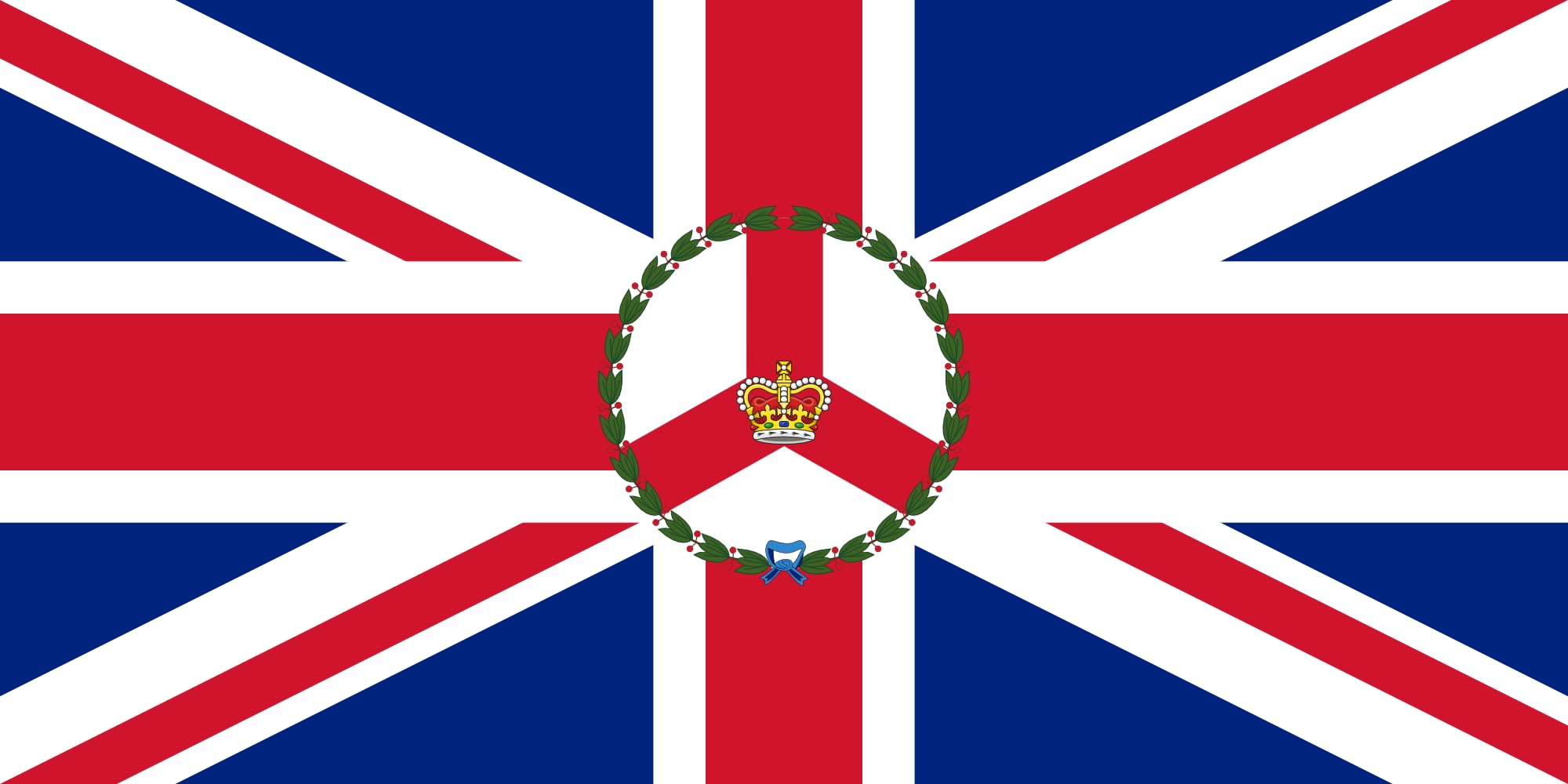 Drapeau Governor of Singapore 1952–1959 grand pavillon historique colonial