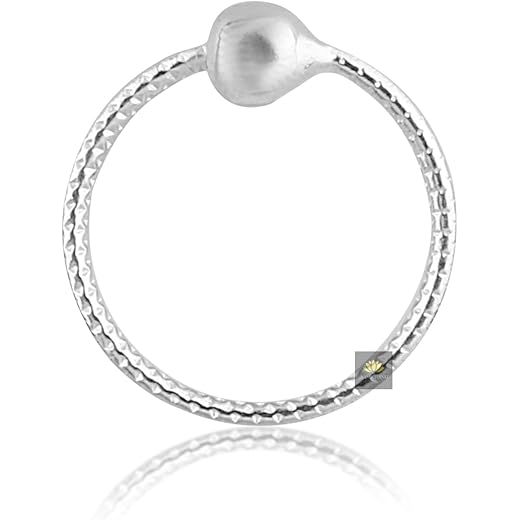 Sterling Silver Nose Pin for Women