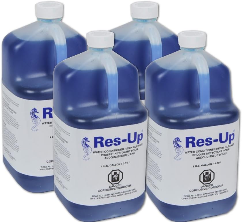 water softener cleaner - Case of 4 Gallons