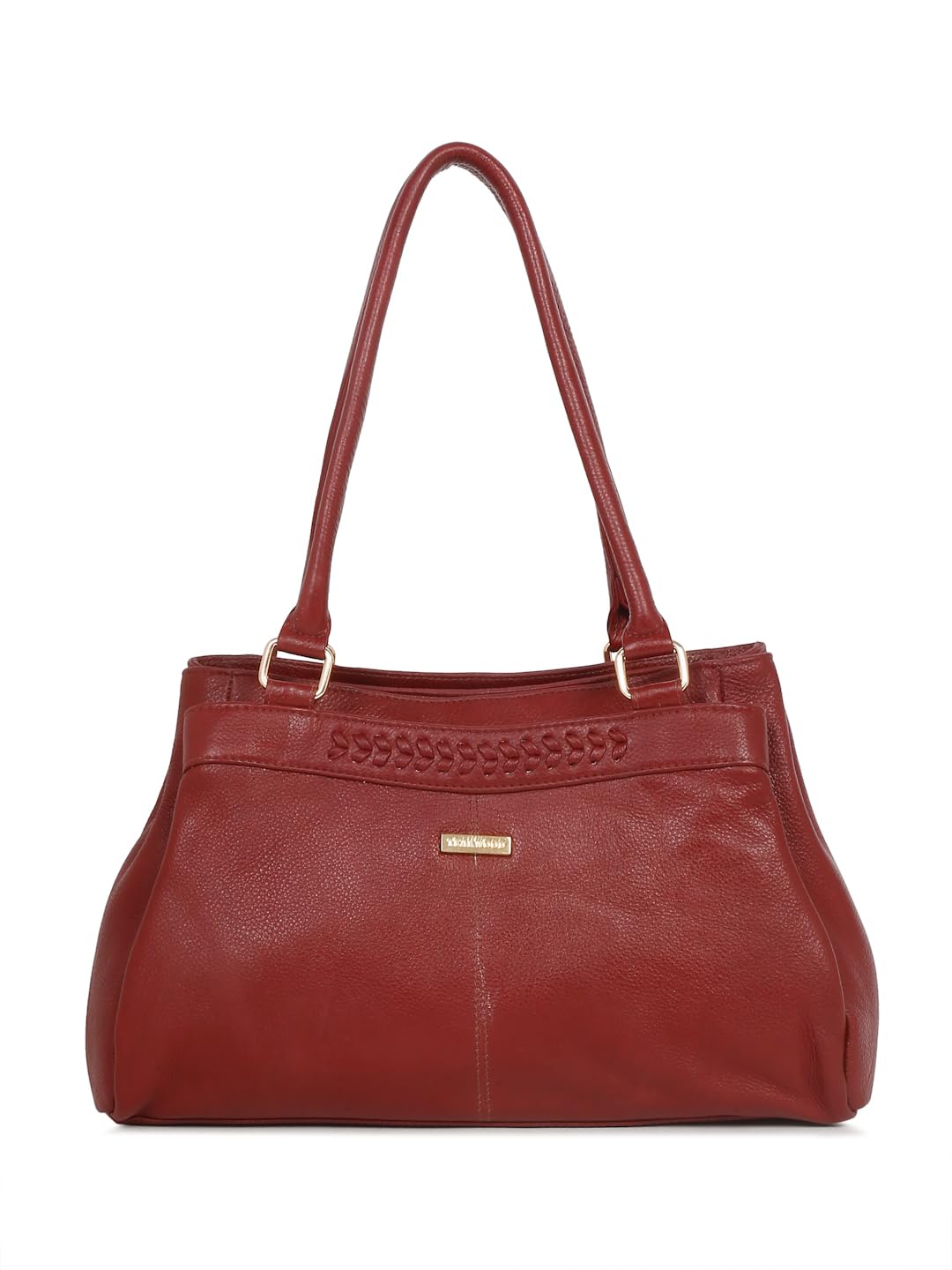TEAKWOOD LEATHERS Women Leather Solid Handheld Bag, Ladies Shoulder Bag (Red) (B0CZTRY89H) Amazon Price History, Amazon Price Tracker