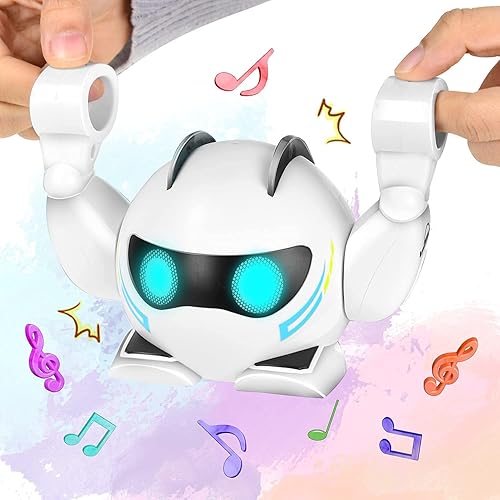 Juguete de robot para niños juguetes inteligentes Aokid para edades de 3 a 8 años robot con sensor táctil juguetes musicales regalo para niños y