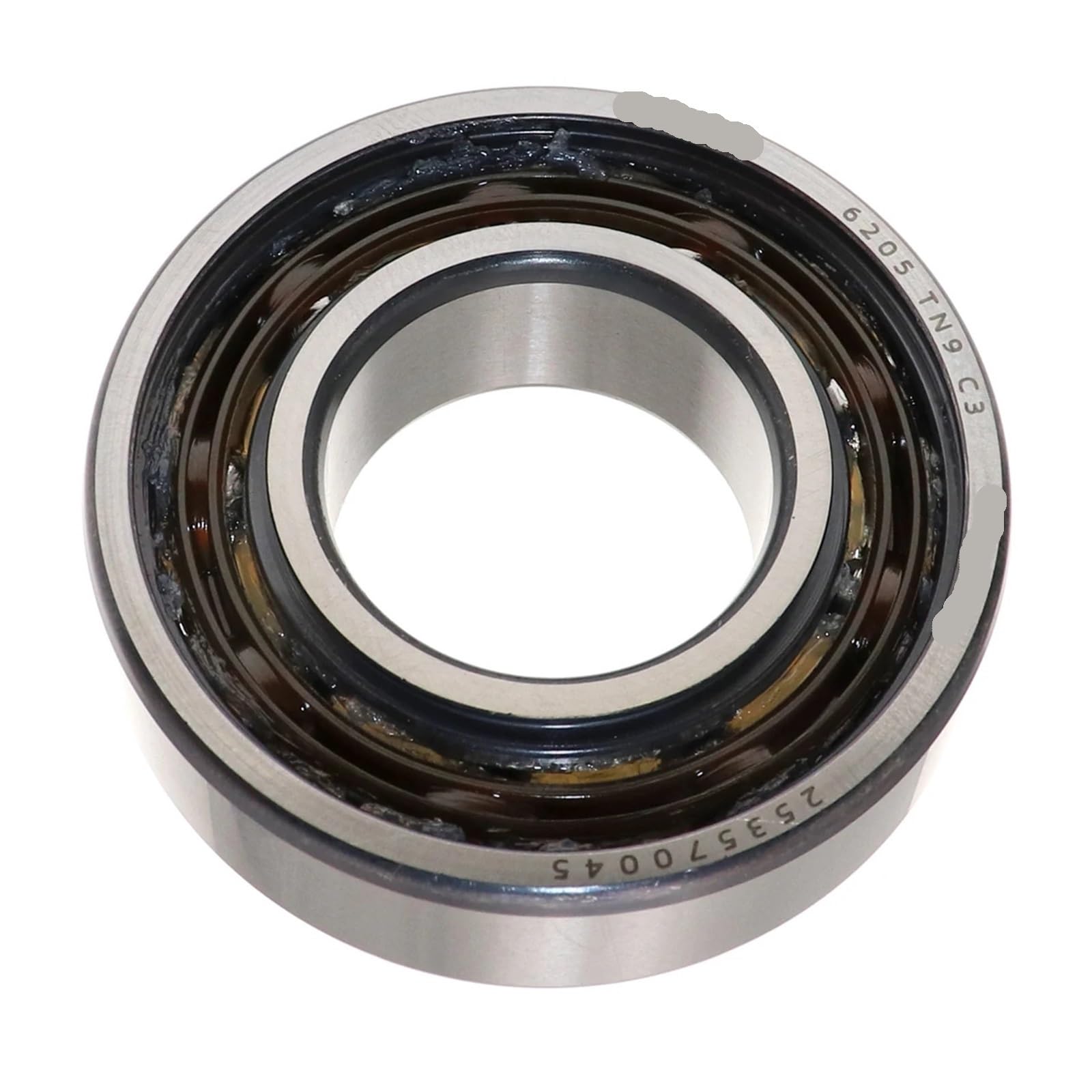 5 Pcs 6205-2RS1 TN9 C3 25x52x15mm Deep Groove Ball Bearings, Single Row Rubber Sealed(6205 TN9 C3)