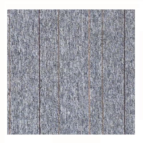 Blissbuilt Azulejos para moqueta Adhesiva,Moqueta para Suelo,Resistentes al Agua y al Sonido,Base de Asfalto,tapete de unión sin Costuras insonorizado,para el hogar,Oficina,Comercio,50 * 50cm