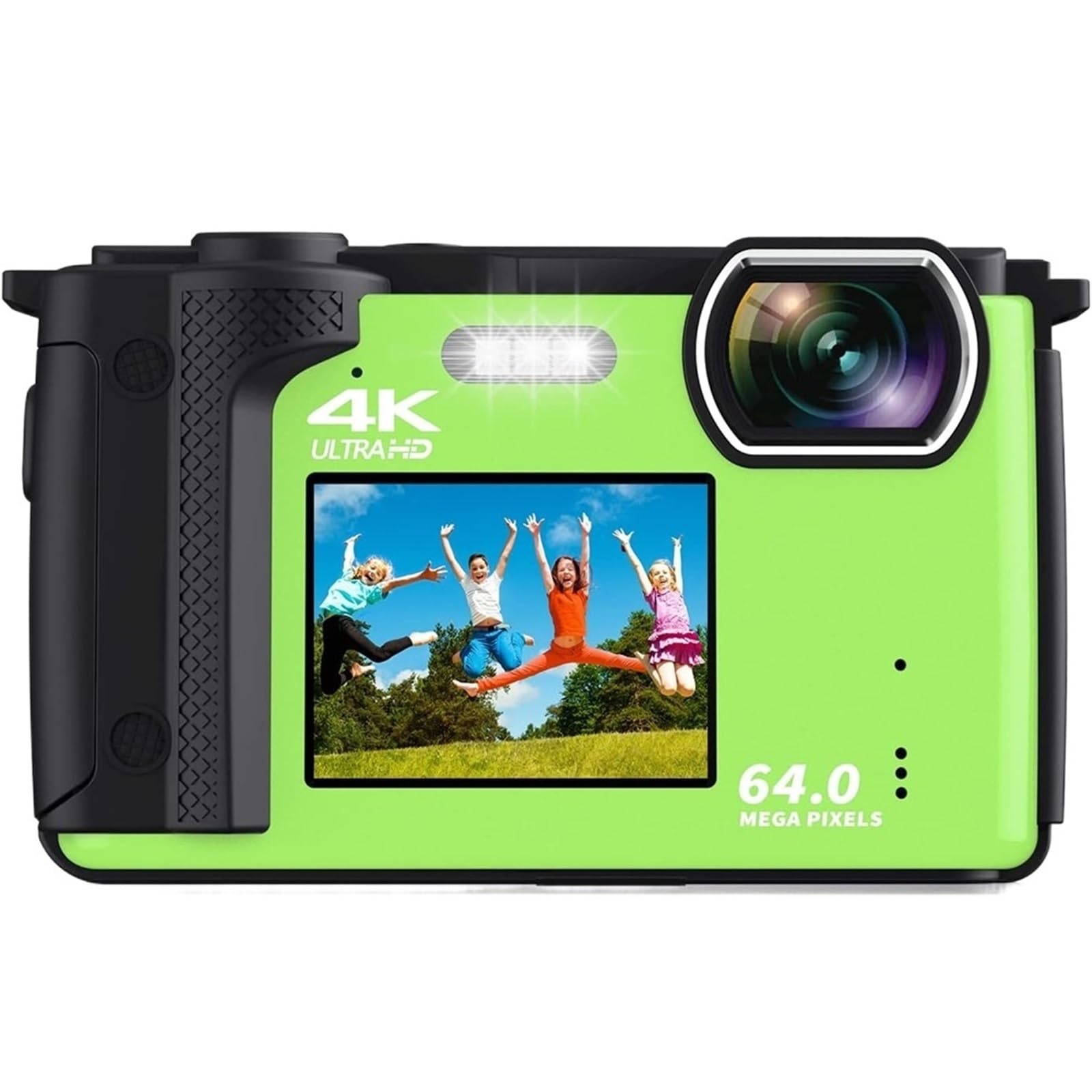 Caméscope selfie double écran WiFi caméra vlog 4K 64MP webcam live - 8