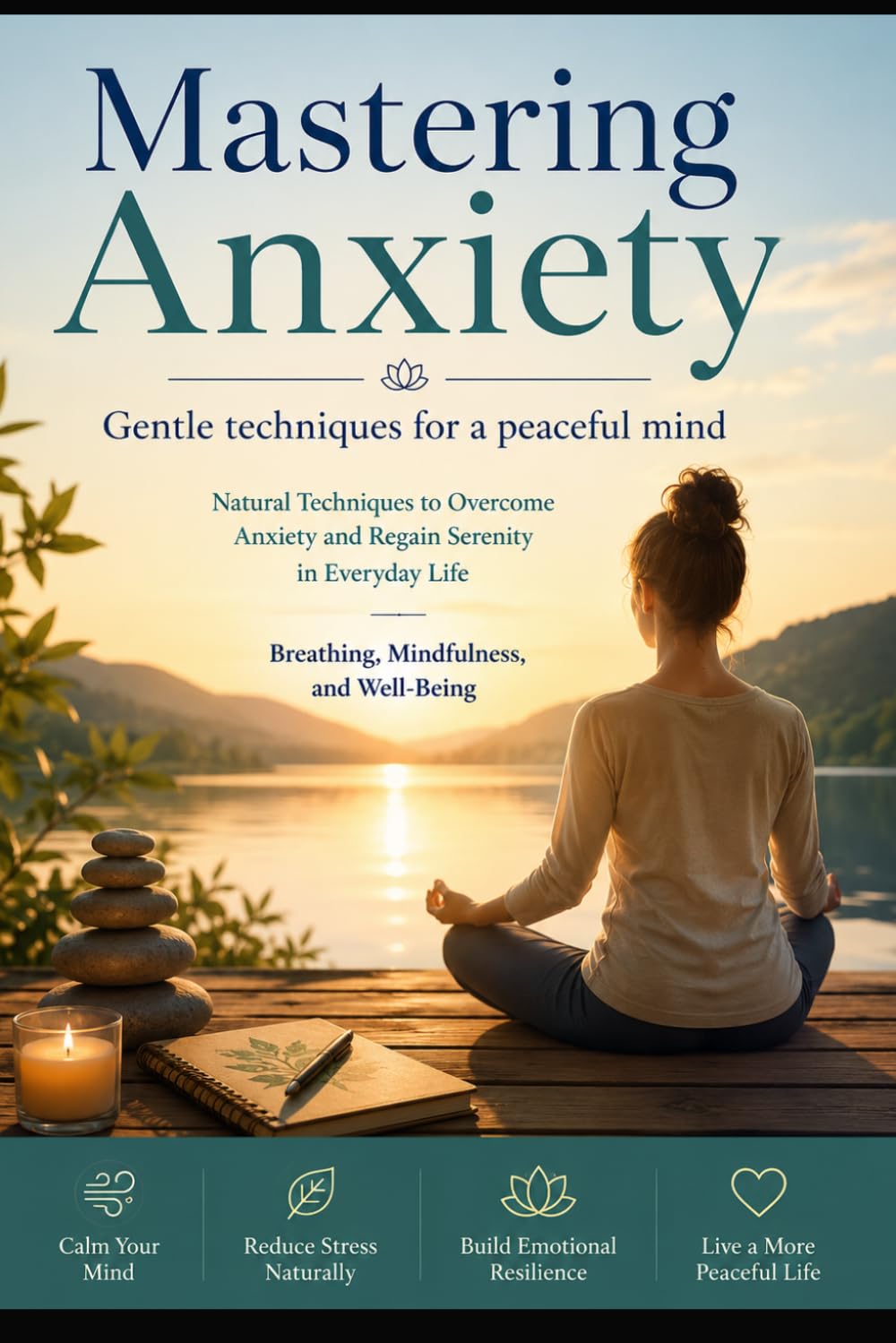 Mastering Anxiety - Gentle techniques for a peaceful mind: Natural Techniques to Overcome Anxiety and Regain Serenity in Everyday Life | Breathing, Mindfulness, and Well-Being