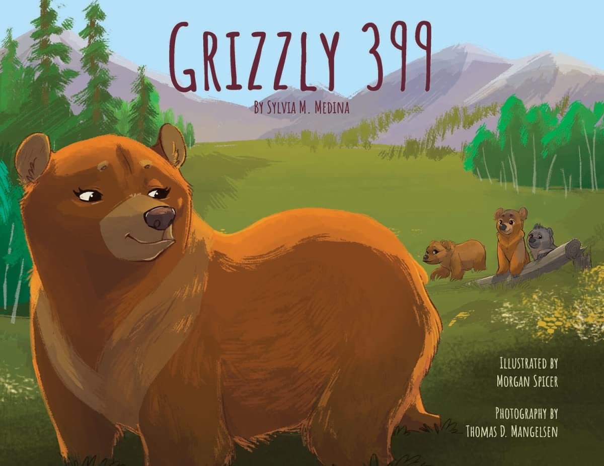 GKC-B20140180H Grizzly 399 Hardback Environmental Heroes Series Book