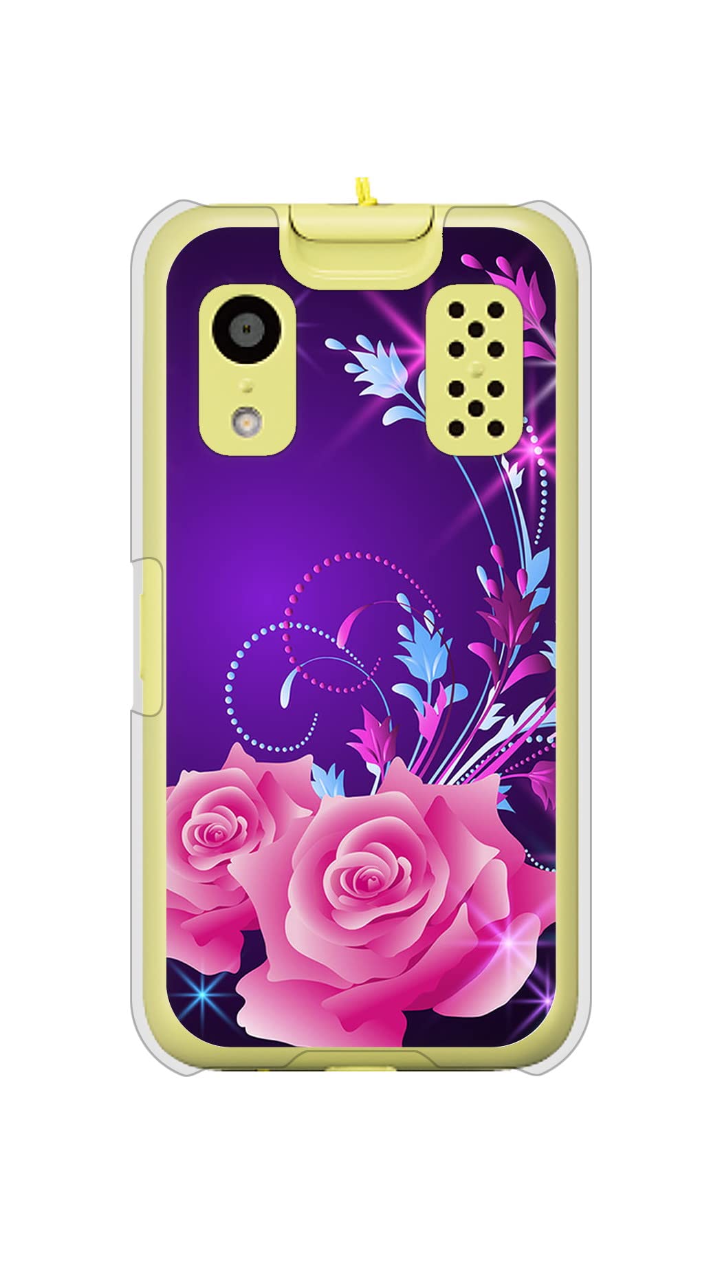 docomo KY-41C パープル キッズケース付き 417KHmx8TrL.jpg