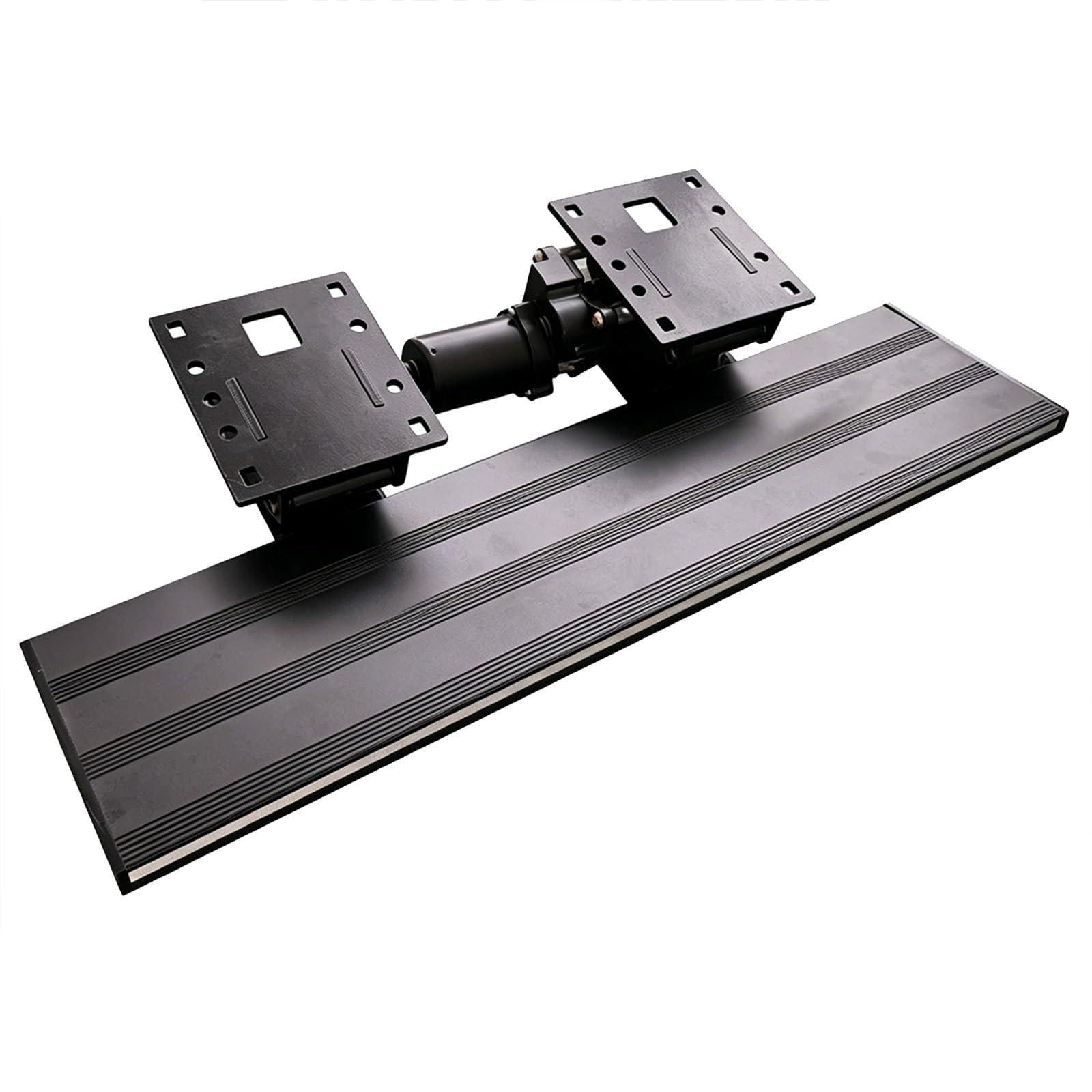 Escalon para Caravanas, Escalón Plegable Eléctricos, con Interruptor de Seguridad, Antideslizantes, de Aleación de Aluminio, Soportan hasta 200 kg
