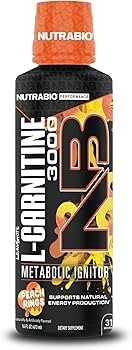 Amazon.com: NutraBio – L-Carnitine Liquid Shots – 3000mg