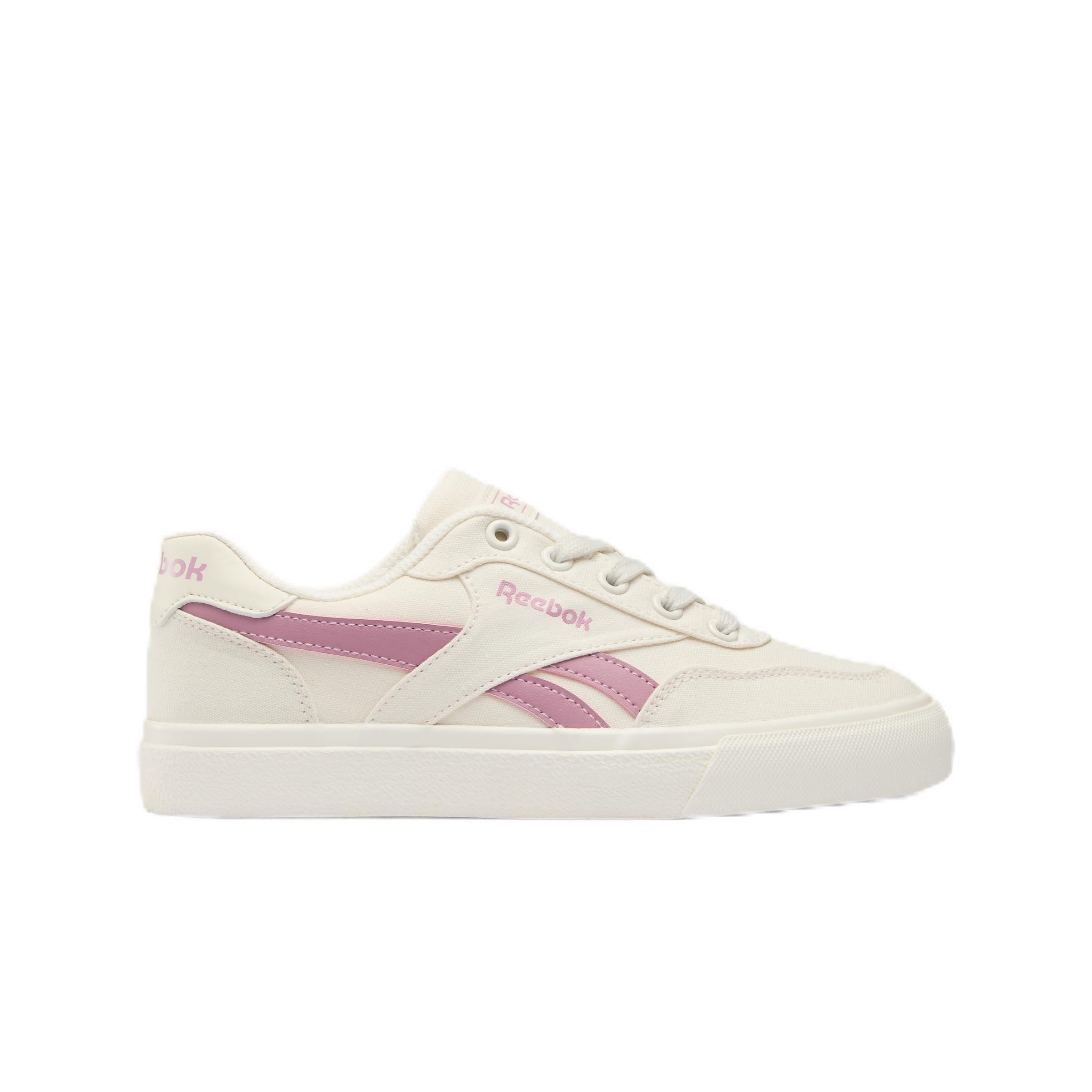 Reebok Women's Court Advance Vulc Trainers, Chalk/Dusty Rose, 35 EU