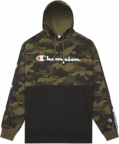 Champion Hoodies for Men Big and Tall Mens Fleece Hoodie, Graphic Pullover