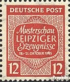 briefmarken russische zone 1945 Katalog-Nummer: 125II 4 verwischt