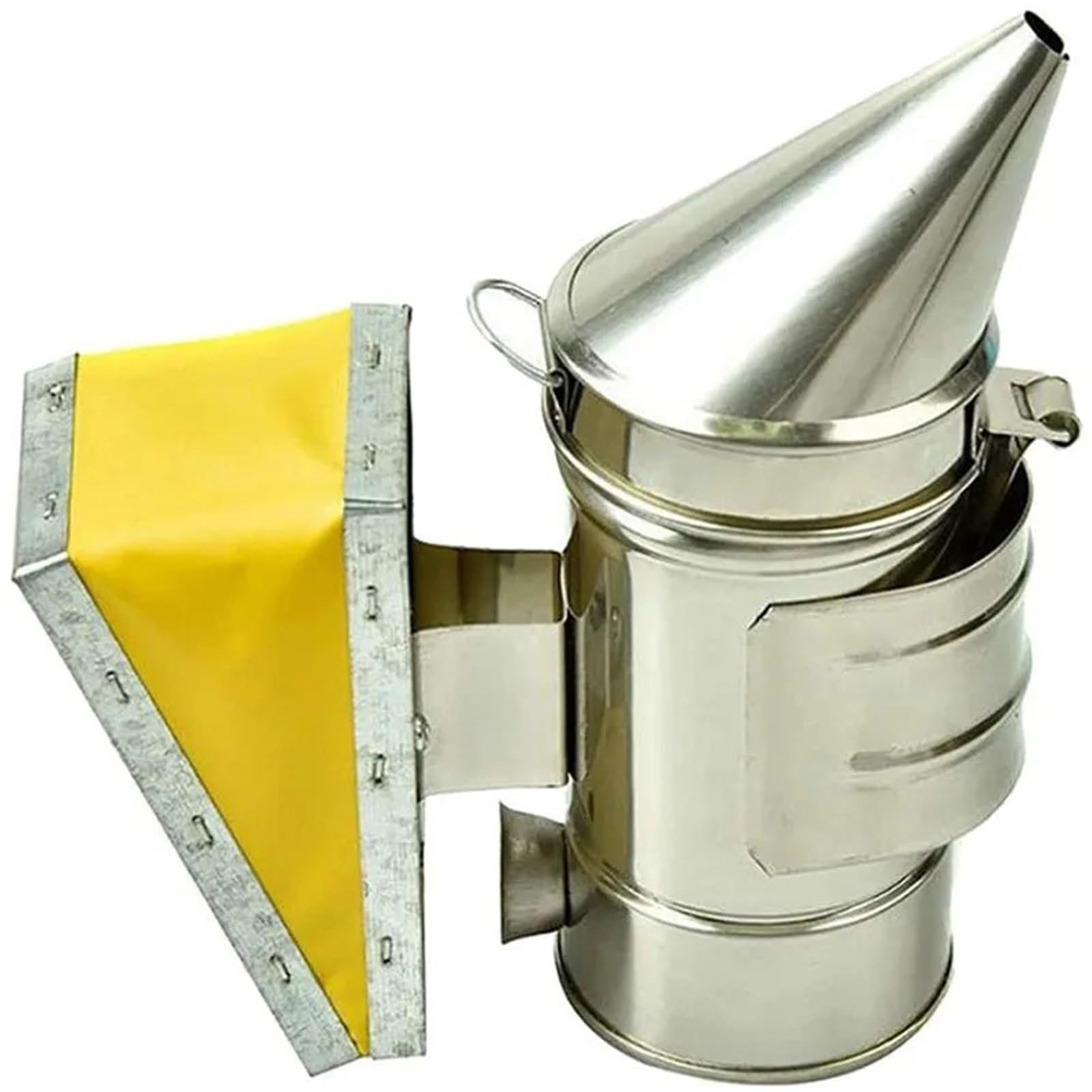 Dcdcd One Color 1 Pcs Mini Stainless Steel Manual Bee Smoker Transmitter Kit Beekeeping Tool Equipment Hive Smoke Sprayer