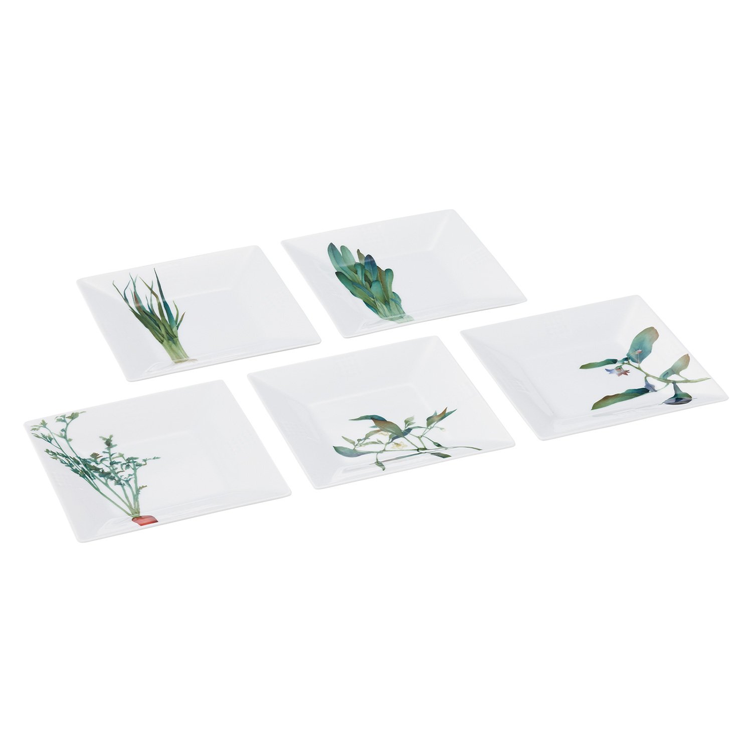 Amazon.co.jp: Noritake ノリタケ スクエア プレート ( 絵変り