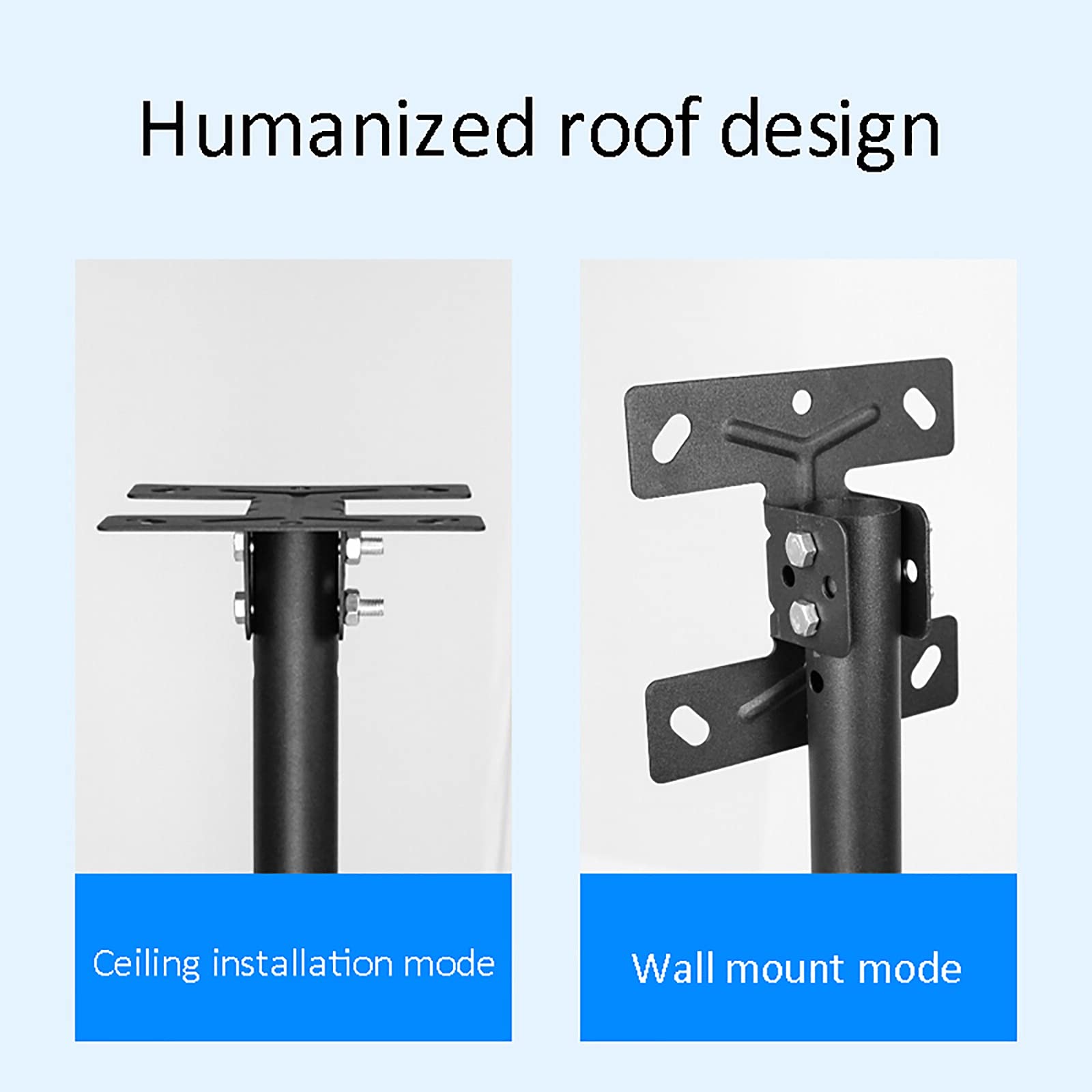 Soporte de Pared para TV Soporte para TV Soporte de Pared para TV Soporte de Techo para TV, Soporte Giratorio para TV con inclinación Ajustable, se Adapta a televisores de 26 a 60 Pulgadas, VESA máx.