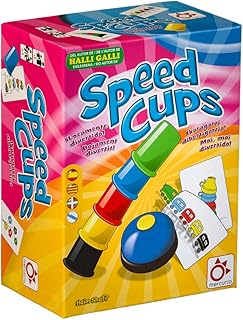 Comprar Mercurio - Speed Cups | Juego de Habilidad y Reflejos | Incluye Cubiletes y Timbre | Tiempo Aproximado 15 min| a Partir de 6 Años | para 2 a 4 Jugadores