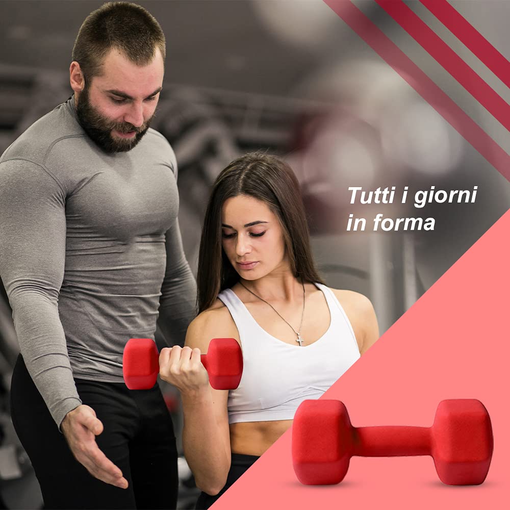 Jim Fitness zestaw hantli