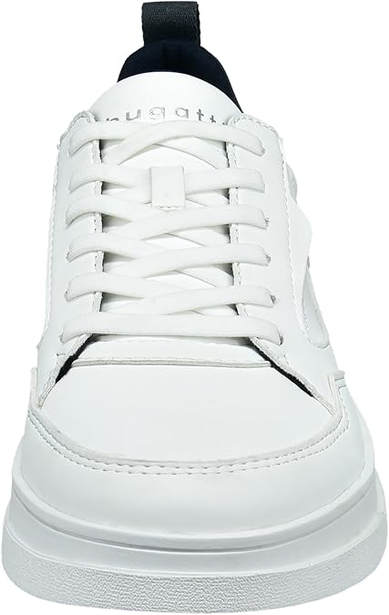 bugatti Men's Sneaker, White, 14