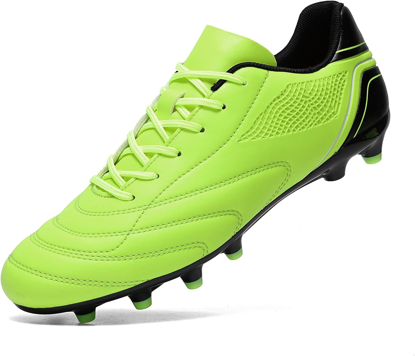 Soccer Shoes Mens Cleats Outdoor Professional Training Turf Football Boots Breathable Athletic Sneaker for AG/FG 6.5 US-11 US
