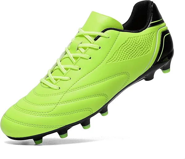 HaloTeam Soccer Shoes Mens Cleats Outdoor Professional Training Turf Football Boots Breathable Athletic Sneaker for AG/FG