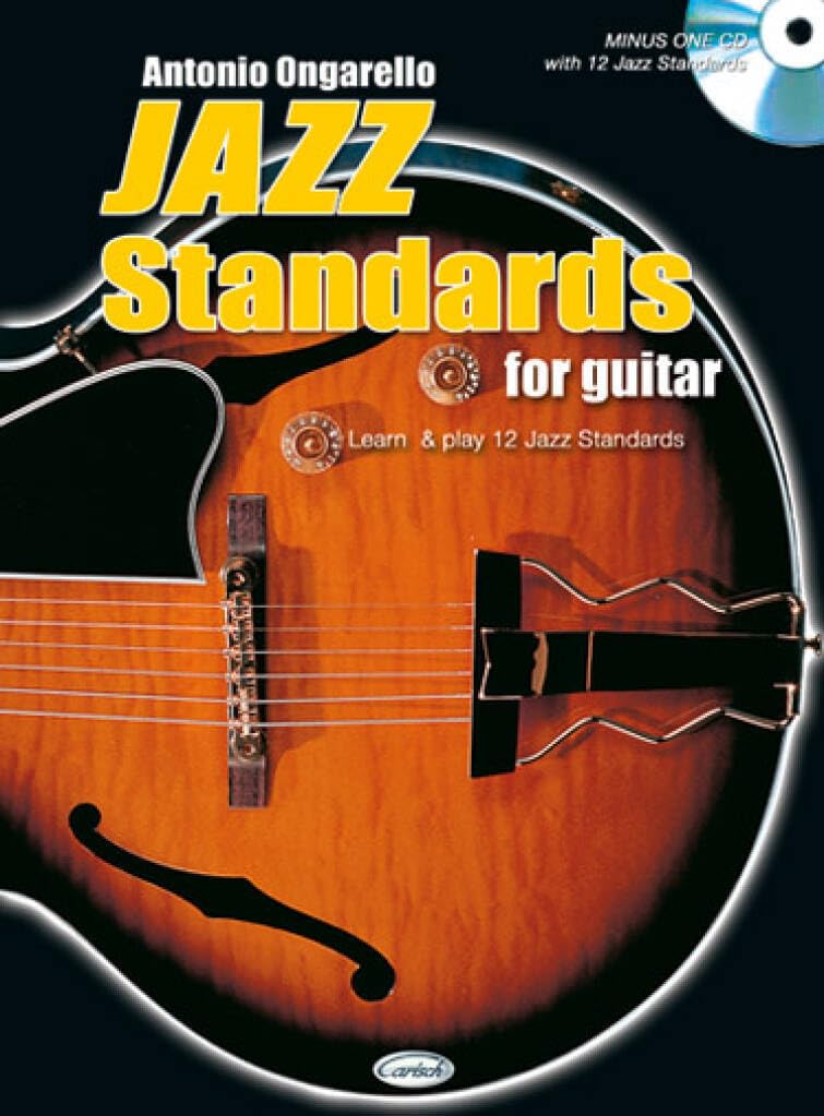 Jazz Standards For Guitar (Guitar Tab with Free Audio CD)