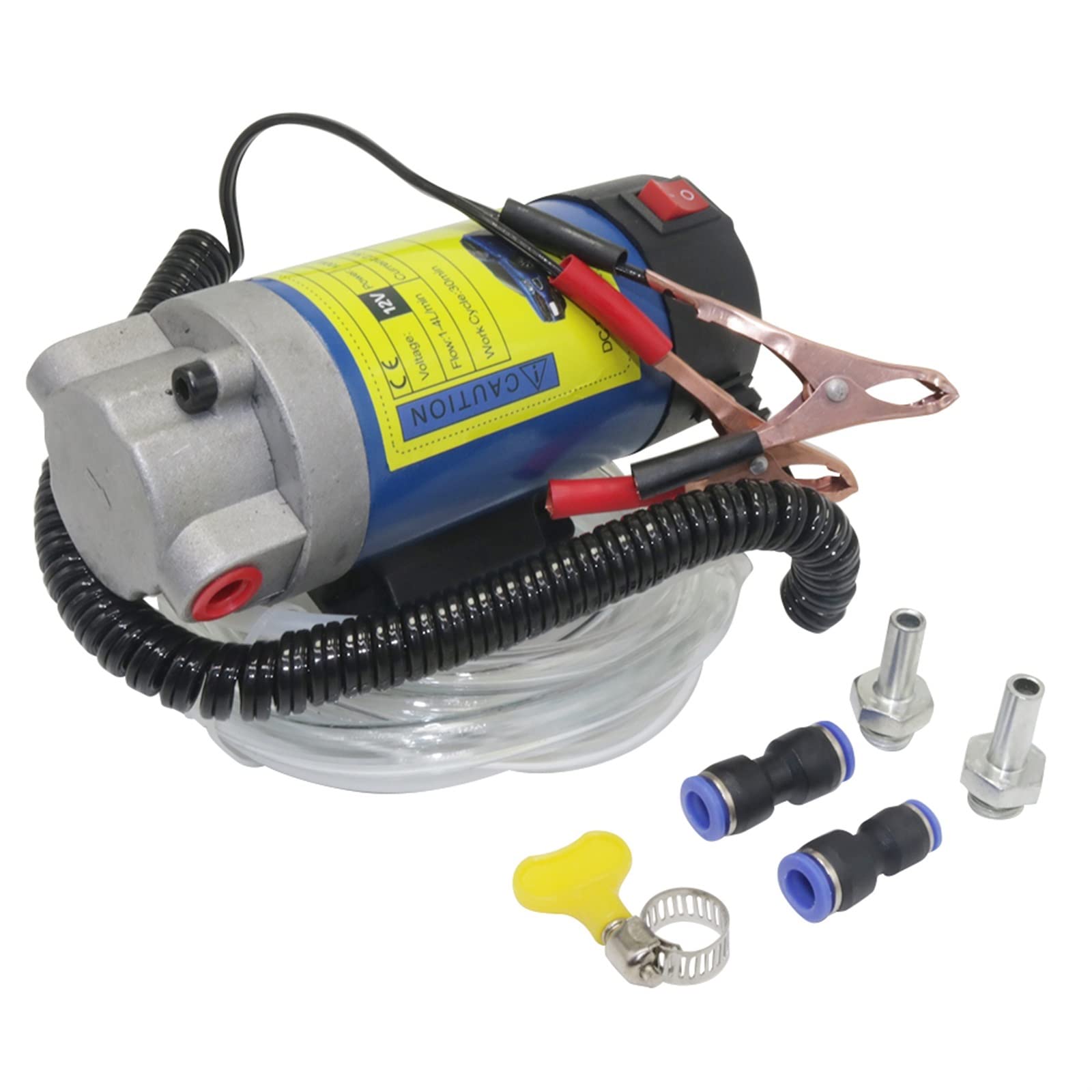 Pompa do przenoszenia oleju silnikowego DC Zmieniacz oleju Przenośna pompa olejowa przekładniowa Olej samochodowy Elektryczna pompa olejowa 12V Pompa olejowa