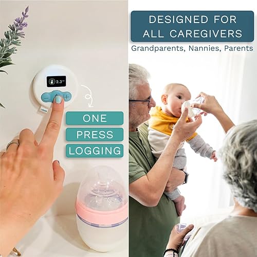 Miniatura 2 de Smart Baby Care Tracker - Conceptos básicos para recién nacidos (sueño, pañales y biberón) registradores de una sola pulsación en el lugar,