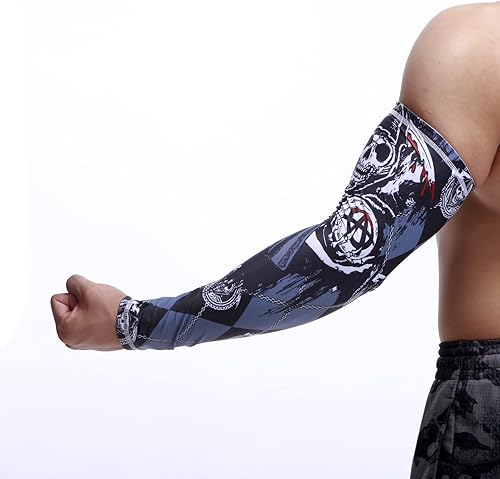 Miniatura 4 de Amor est vitae essentia Manga de compresión de tatuaje, mangas de brazo, fundas de tatuaje, mangas de tatuaje temporales, protección UV para hombres