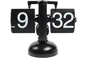mooas Old Fashion Flip Desk Clock: A Timeless Masterpiece for Modern Times