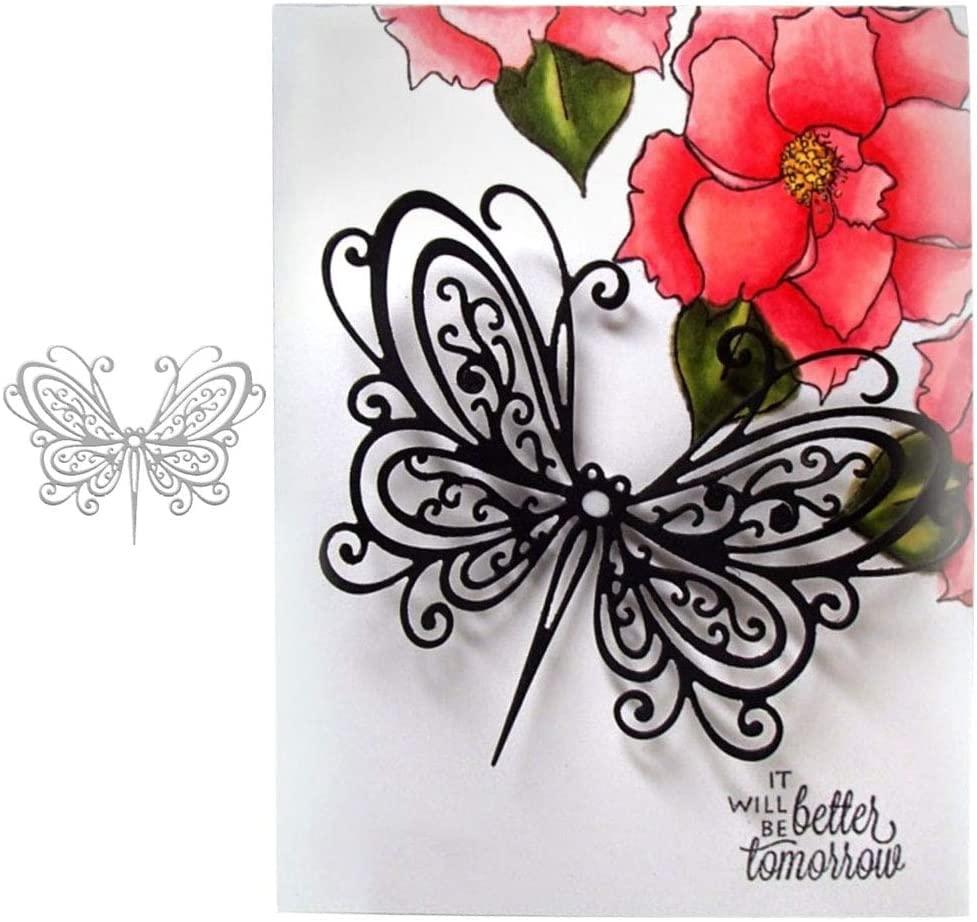 Butterfly Cutting Dies for Card Making,Cutting Dies Cut Stencils for DIY Scrapbooking Photo Album Decorative Embossing Paper Dies Scrapbooking/Embossing/Photo Album Decor/DIY Craft