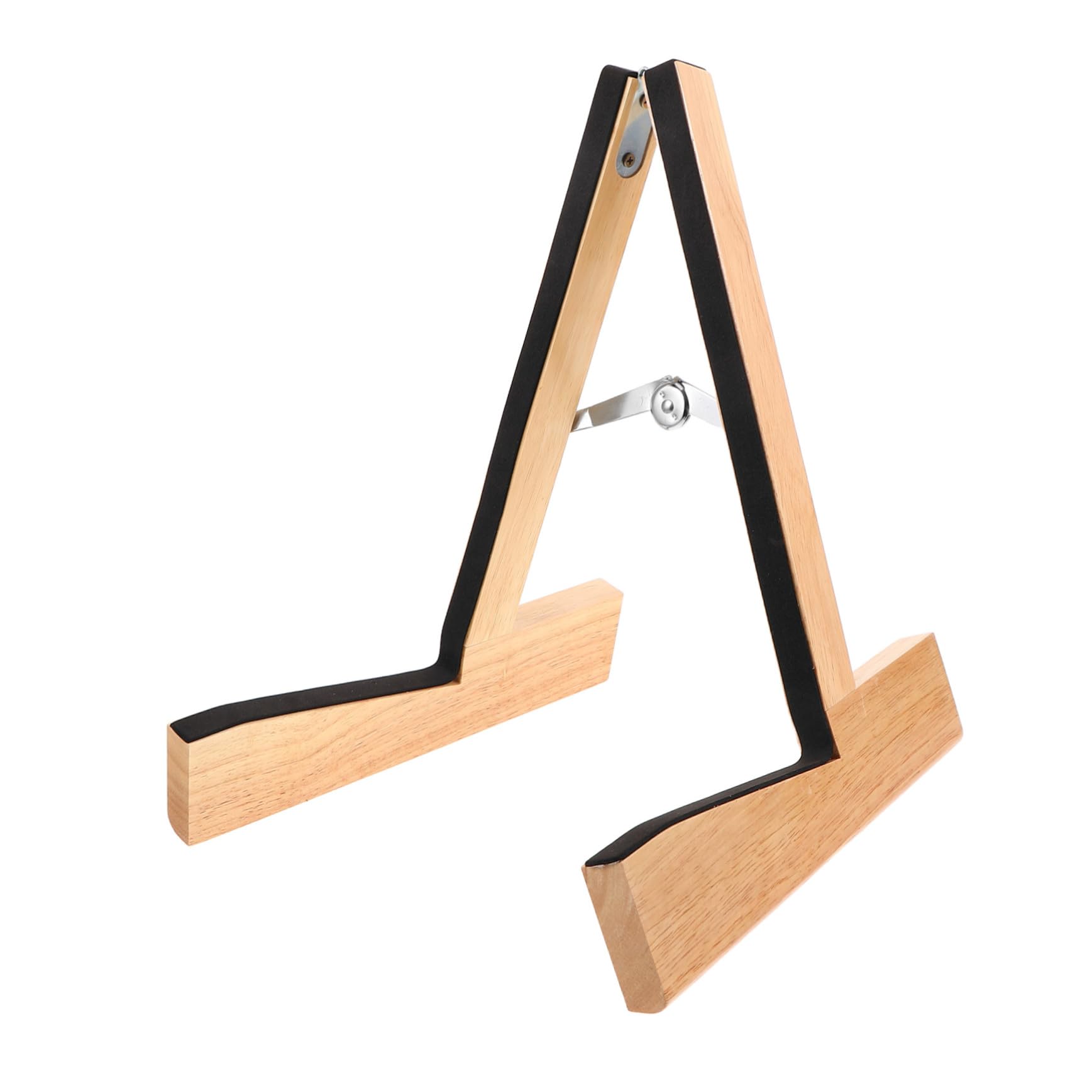 BESTonZON Supporto Per Chitarra in Legno Supporto Portatile Per Strumenti Musicali Compatto e Pieghevole Per Chitarre Acustiche Elettriche e Classiche