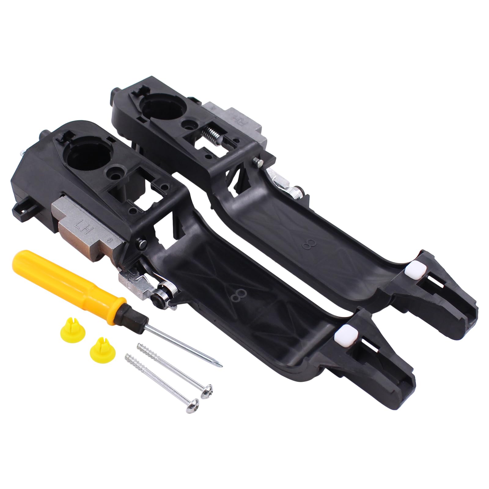 Amazon.com: MOTOKU Pair Front Exterior Door Handle Bracket