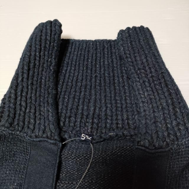 美品 45R インディゴ チューブヤーンセーラー PULLOVER ニット♪ 7018062.jpg